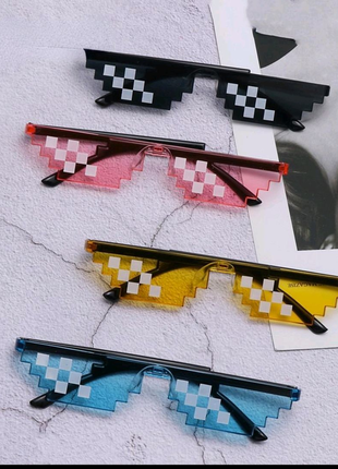 Смешные мозаика солнцезащитные очки thug life солнцезащитные очки1 фото