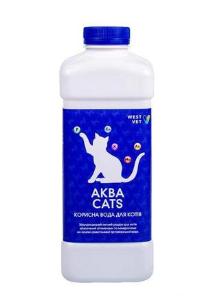 Корисна вода для котів «аква cats» для котів