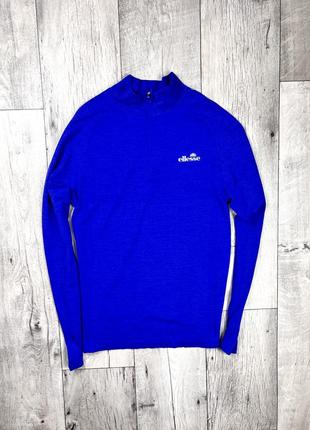Ellesse кофта лонгслив m размер синяя оригинал