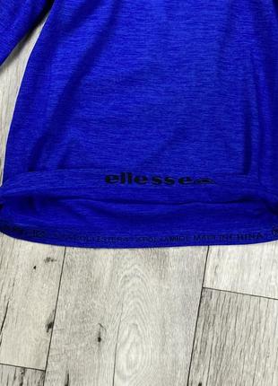 Ellesse кофта лонгслив m размер синяя оригинал 6