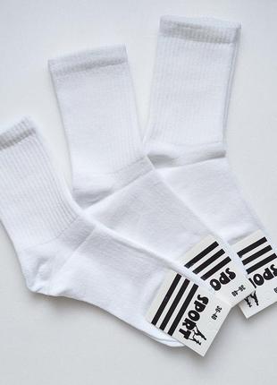 12 пар шкарпетки підліткові"sport" теніс,36-40р. білі. високі,демісезонні,літні4 фото