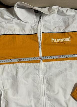 Hummel спортивная кофта унисекс нейлон непромокаемая новая оригинал8 фото