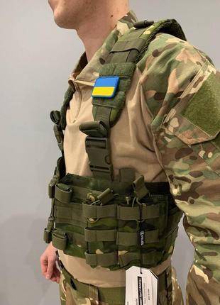 Тактичний жилет chest harness рпс з 4ма підсумками