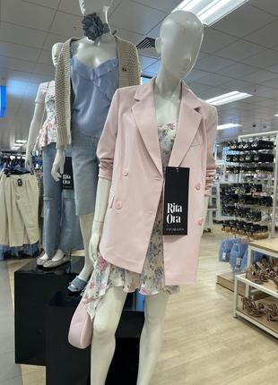 Ніжно рожевий піджак primark