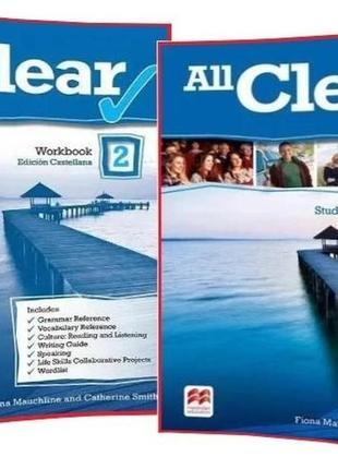 All clear 2 for ukraine. student's book+workbook