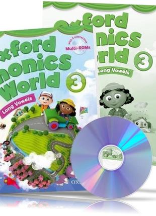 Oxford phonics world 3. student's book+workbook. oxford
