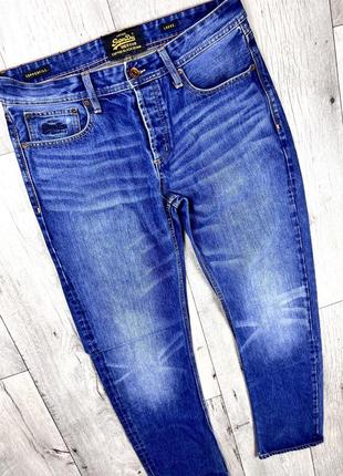 Superdry vintage джинсы w34 l32 размер синие оригинал3 фото