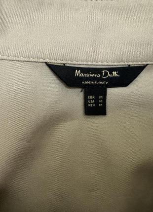 Сорочка рубашка вкорочена massimo dutti4 фото