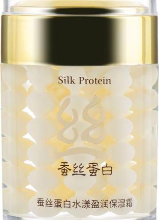 Крем для обличчя bioaqua silk protein cream, антивіковий, 60 г