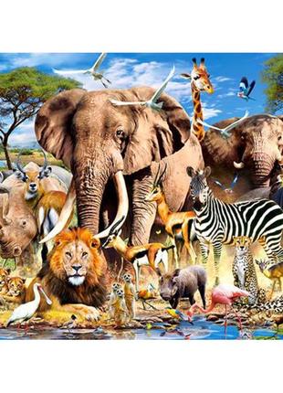 Пазли тварини савани. 1500 елементів. castorland c-151950