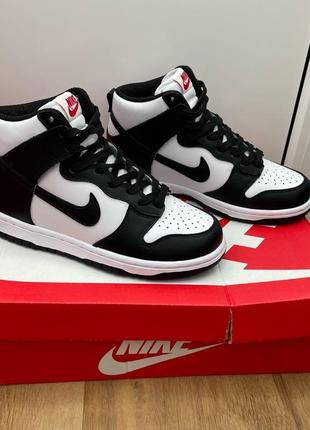 Nike dunk high panda оригінал