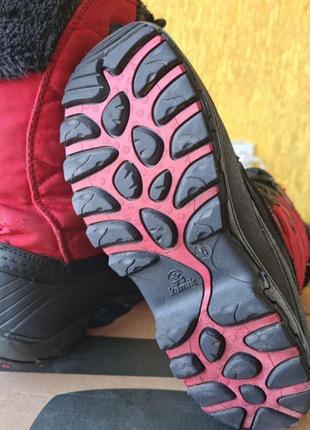 Продам зимние женские сапоги, ботинки kamik fortress red4 фото