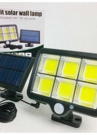Вуличний прожектор на сонячних батареях (160 діодів) nf-1605 фото