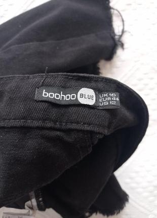 Трендовые джинсовые шорты бренда boohoo5 фото