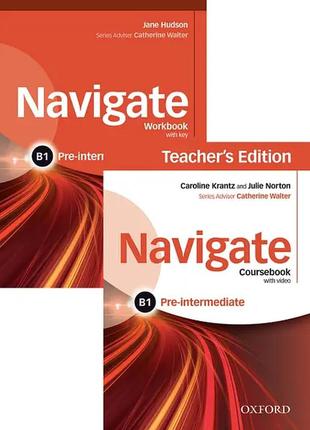 Navigate b1 pre-intermediate. учебник и рабочая тетрадь (coursebook+workbook)