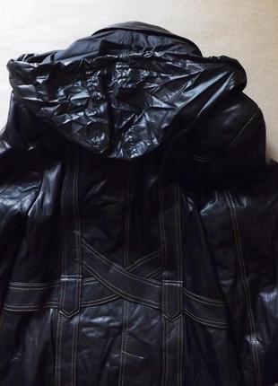 Нова шкіряна (кожаная) жшноча куртка seta pelle, розмір 424 фото