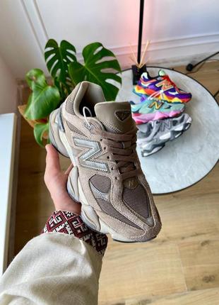 Нью беоенс кроссовки new balance 9060 mushroom2 фото