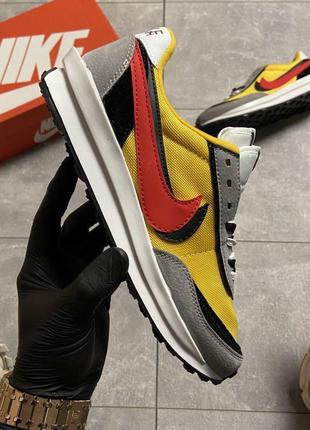 Кросівки nike ld waffle sacai yellow