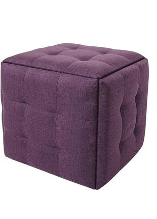 Пуф "куб" 5 в 1 (фіолет)