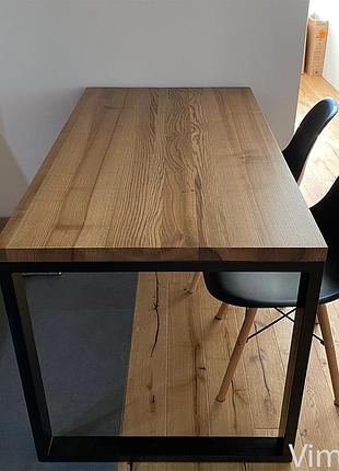 Топ стіл лофт! масив ясена, 1200*800. дуже акуратна робота!