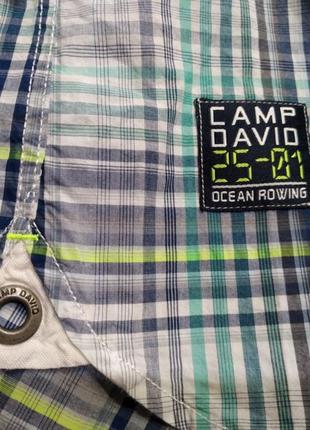 Camp david мужская рубашка размер m в клетку10 фото