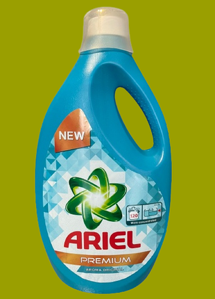 Універсальний гель для прання ariel gel premium 6 л