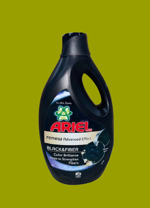 Гель для прання ariel black & fiber для чорного та темного 6 л