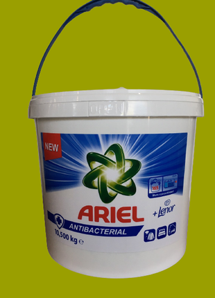 Пральний порошок ariel antibacterial 10,5 кг 165 прань універсал