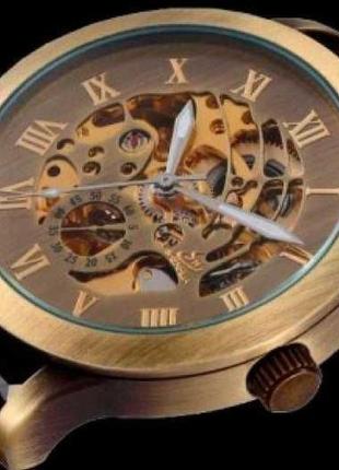 Чоловічий наручний механічний годинник часы мужские winner sal...