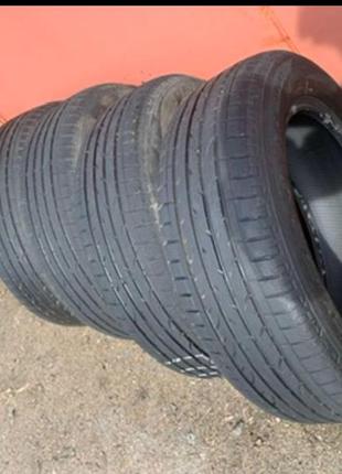 Летние шины резина б/у 225/60 r18 bridgestone dueler h/p sport 100v3 фото