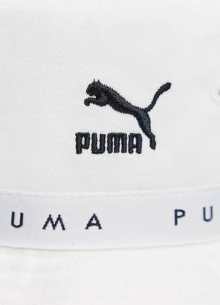 Белая шляпка/панамка для ценителей стиля puma3 фото