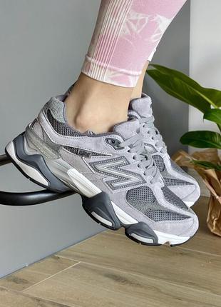 Нью беленс кроссовки new balance 9060 × joe freshgoods dark gray