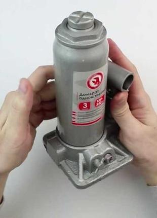 Домкрат "стовпчик" одноштоковий 3 т intertool gt0022
