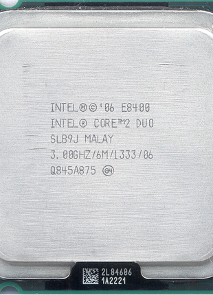 Процесор intel core 2 duo e8400