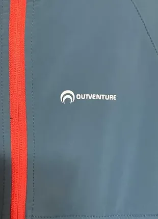 Куртка ветровка софтшелл outventure на мальчика рост 140-146 см5 фото