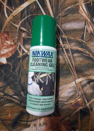 Очищуючий гель для взуття nikwax footwear cleaning gel 125 ml