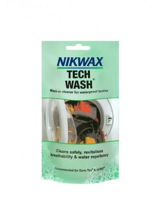 Засіб для прання мембран nikwax tech wash pouch 100 ml1 фото