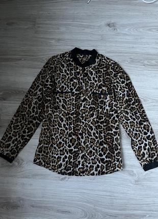 Сорочка леопардового принту2 фото