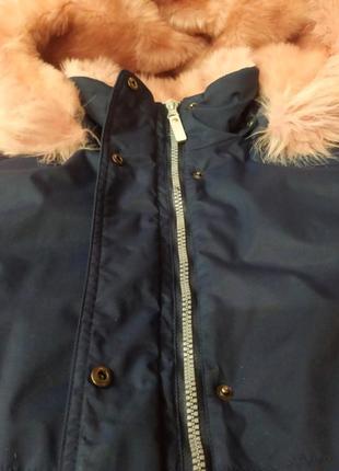 Дитяча зимова куртка парку для дівчинки lenne estra, 158 зростанн4 фото