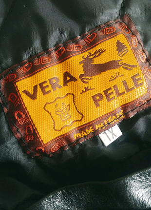 Шкіряна куртка vera pelle xl italy6 фото