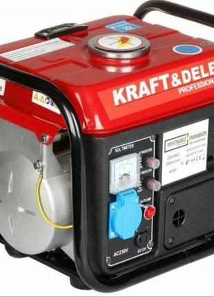 Продам новий бензиновий генератор kraft&dele kd109 1200w