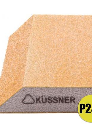 Шліфувальний брусок трапеція губка kussner soft p240 еластичний 125x90x25