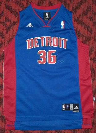 Підліткова баскетбольна майка adidas nba detroit pistons