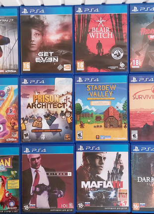 Ігри на playstation 4 / игры на ps4