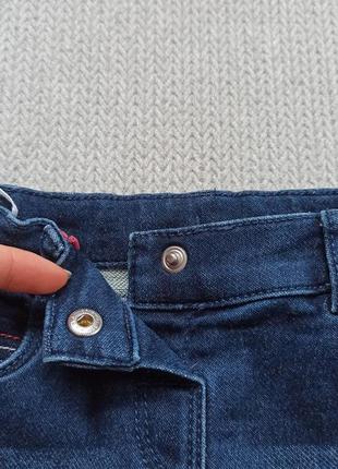 Детские стрейчевые джинсы 9-12 мес штаны для девочки3 фото
