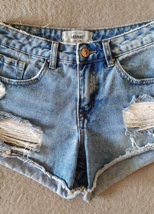 Джинсовые шорты new look