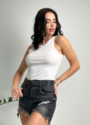 Жіноча майка в рубчик "effy"