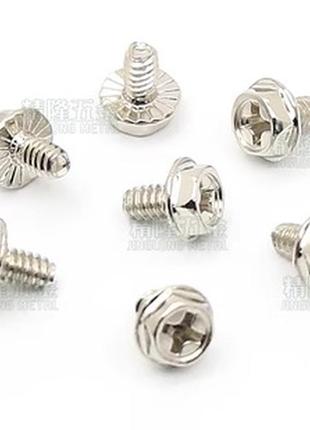 Винты unc 6-32 для сборки и крепления деталей корпуса пк - 30шт комплект