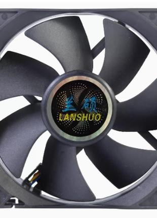Кулер вентилятор lanshuo 90x90 мм, 4pin