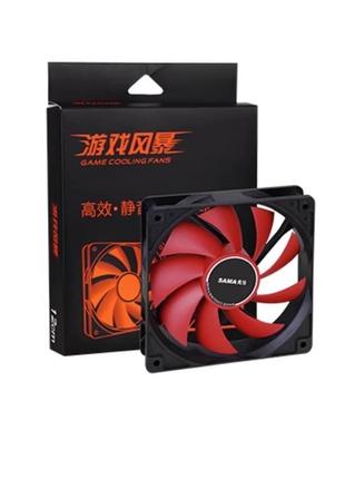 Корпусний вентилятор game cooling fans 120 мм. 3-пін\4-пін molex